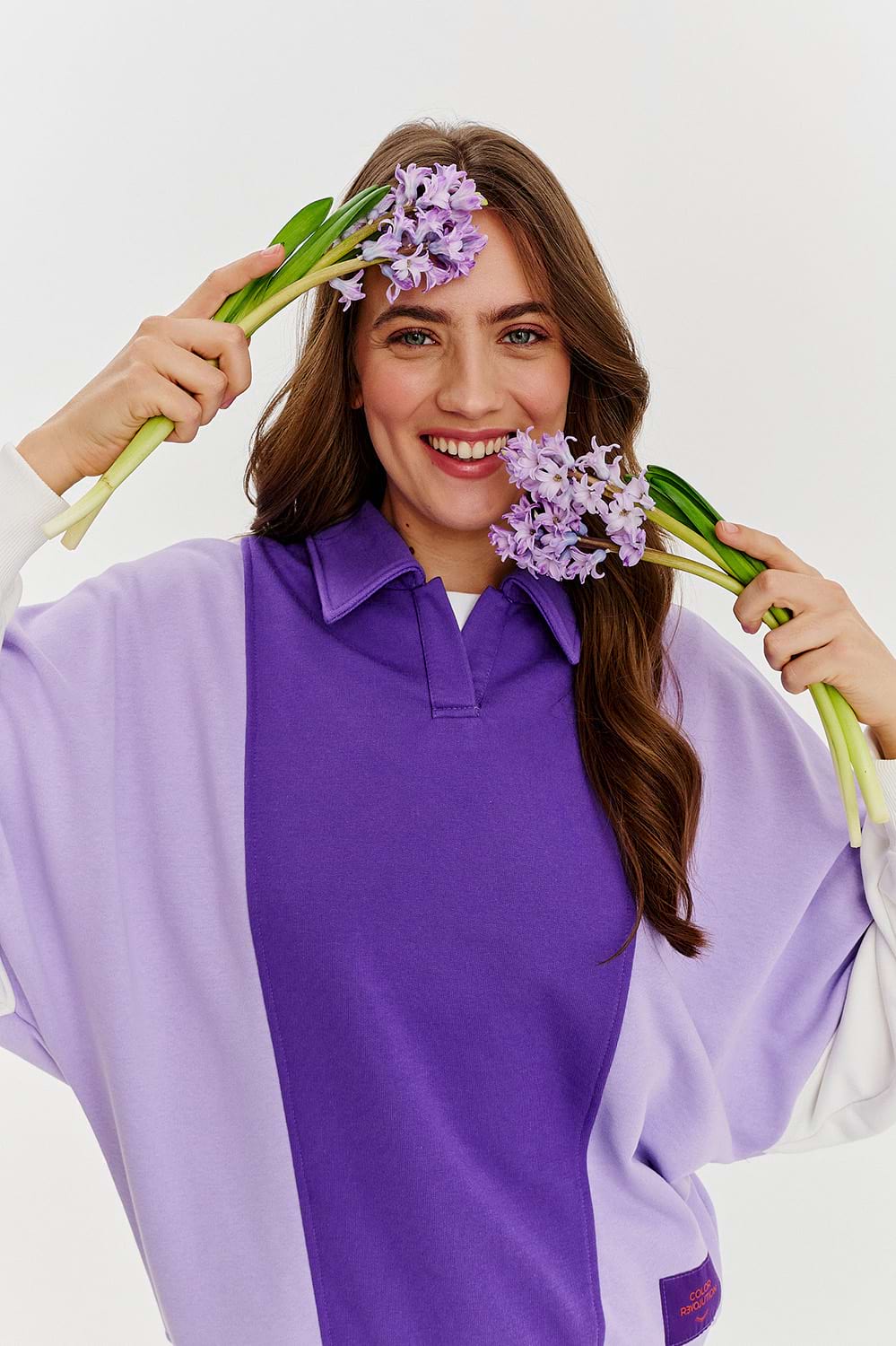 Bluza polo Mystic Plum