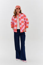 Kurtka dwustronna Peachy Bloom