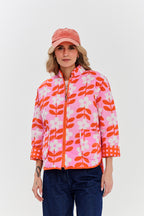 Kurtka dwustronna Peachy Bloom