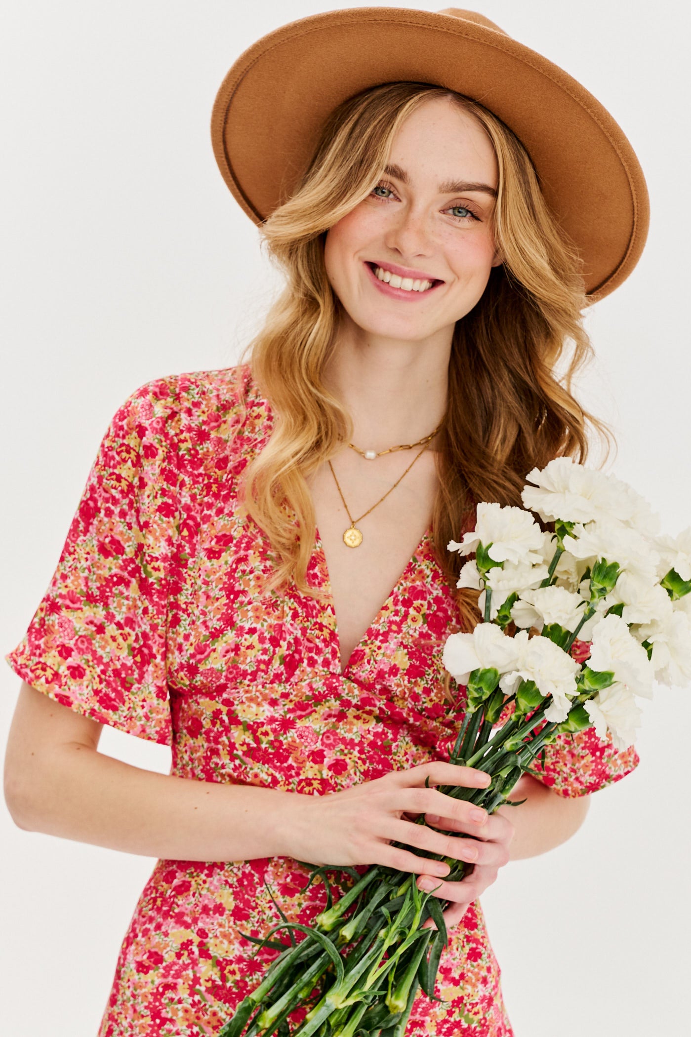 Sukienka midi Sunbeam Petals
