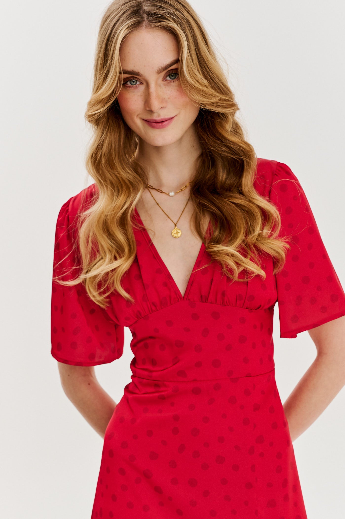 Sukienka midi Mulberry Charm
