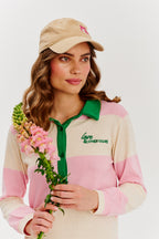 Sukienka dzianinowa polo Blossom Haze