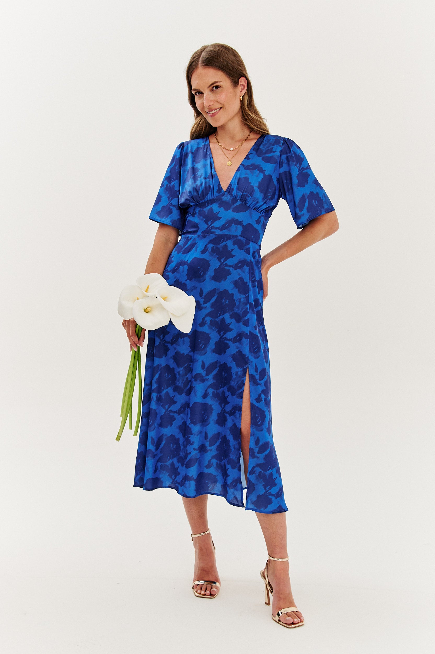 Sukienka midi Lunablue