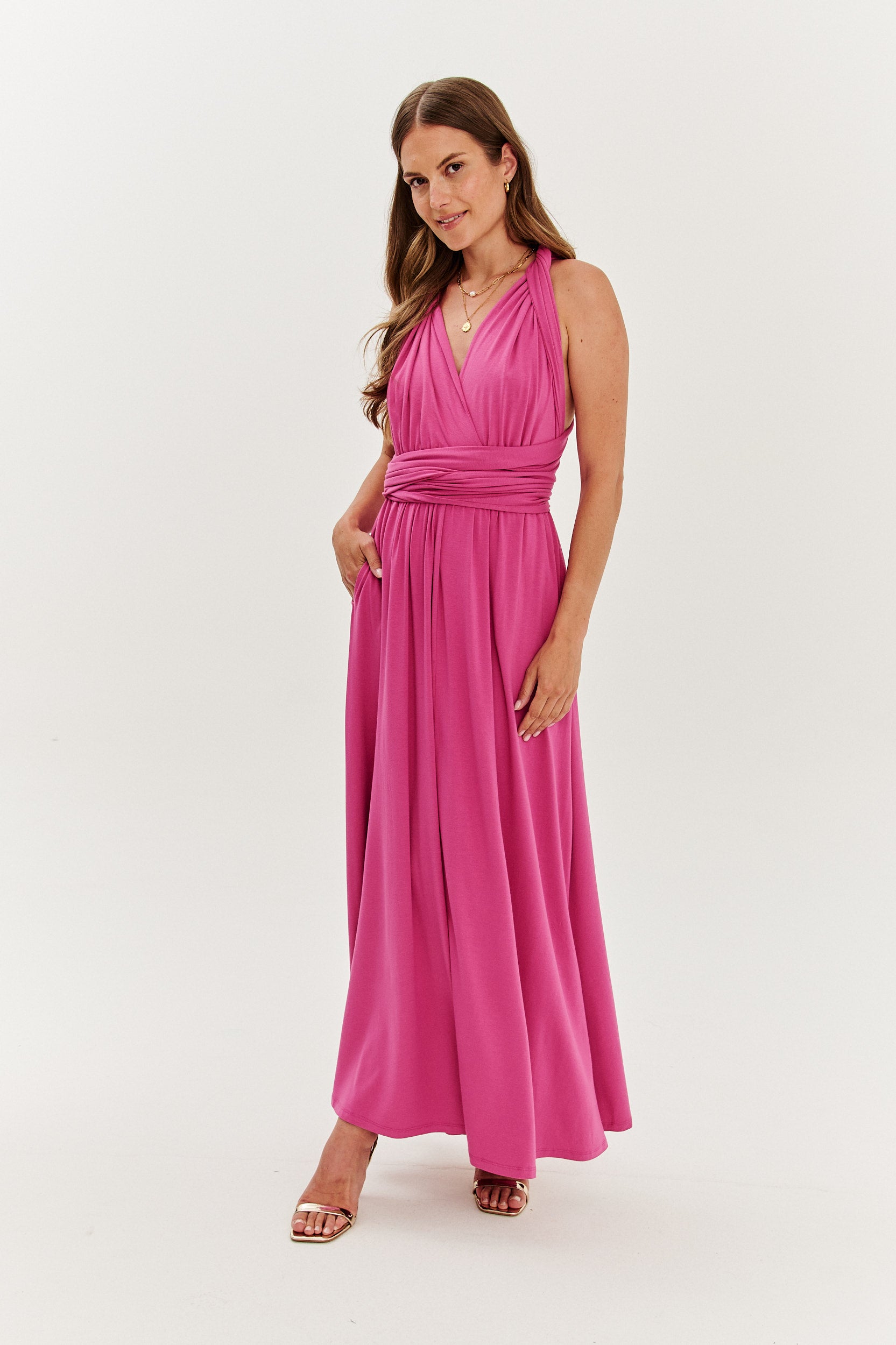 Sukienka infinity maxi Rose Amour