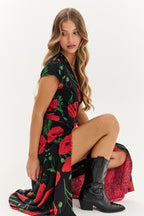 Sukienka dwustronna Chameleon Scarlet