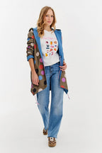 Parka dwustronna Moon Dots