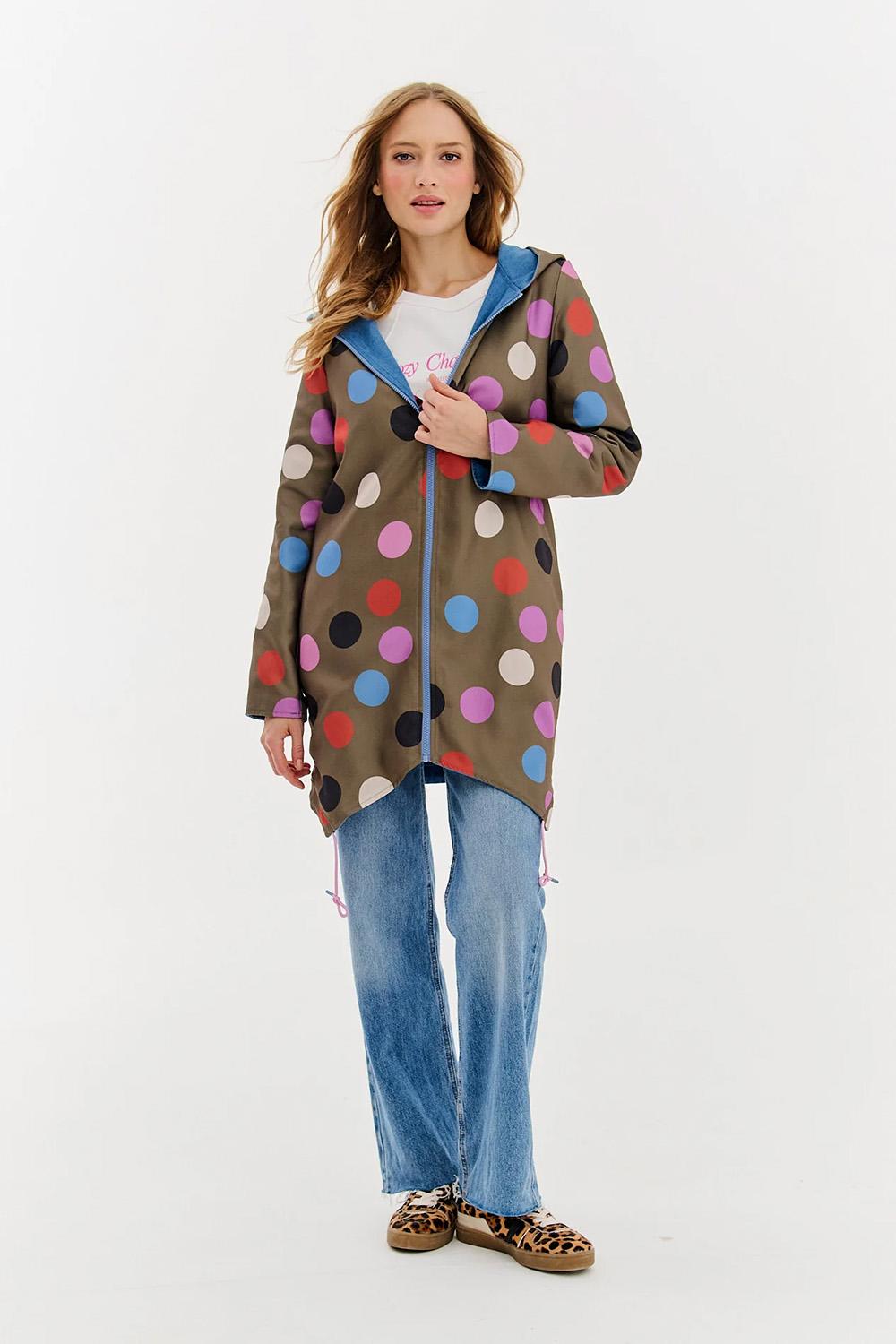 Parka dwustronna Moon Dots