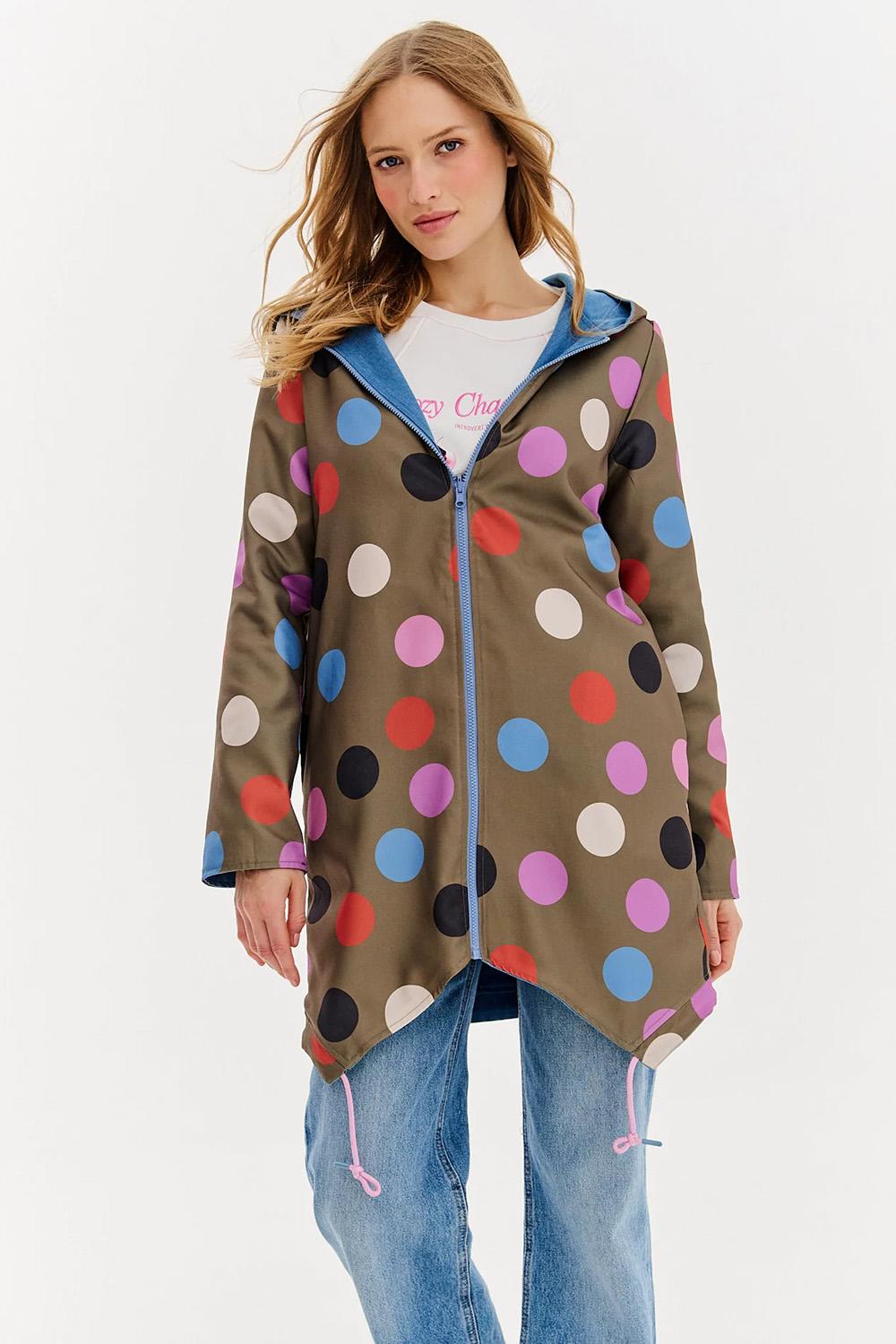 Parka dwustronna Moon Dots