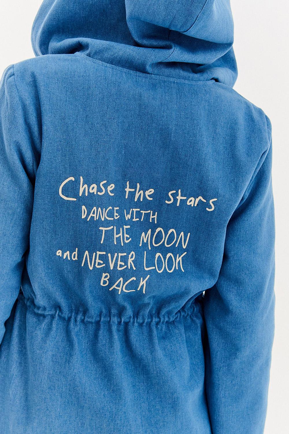 Parka dwustronna Moon Dots
