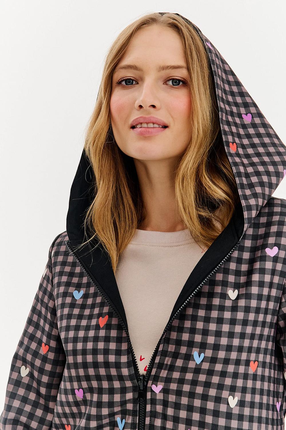 Parka dwustronna Pixel Love