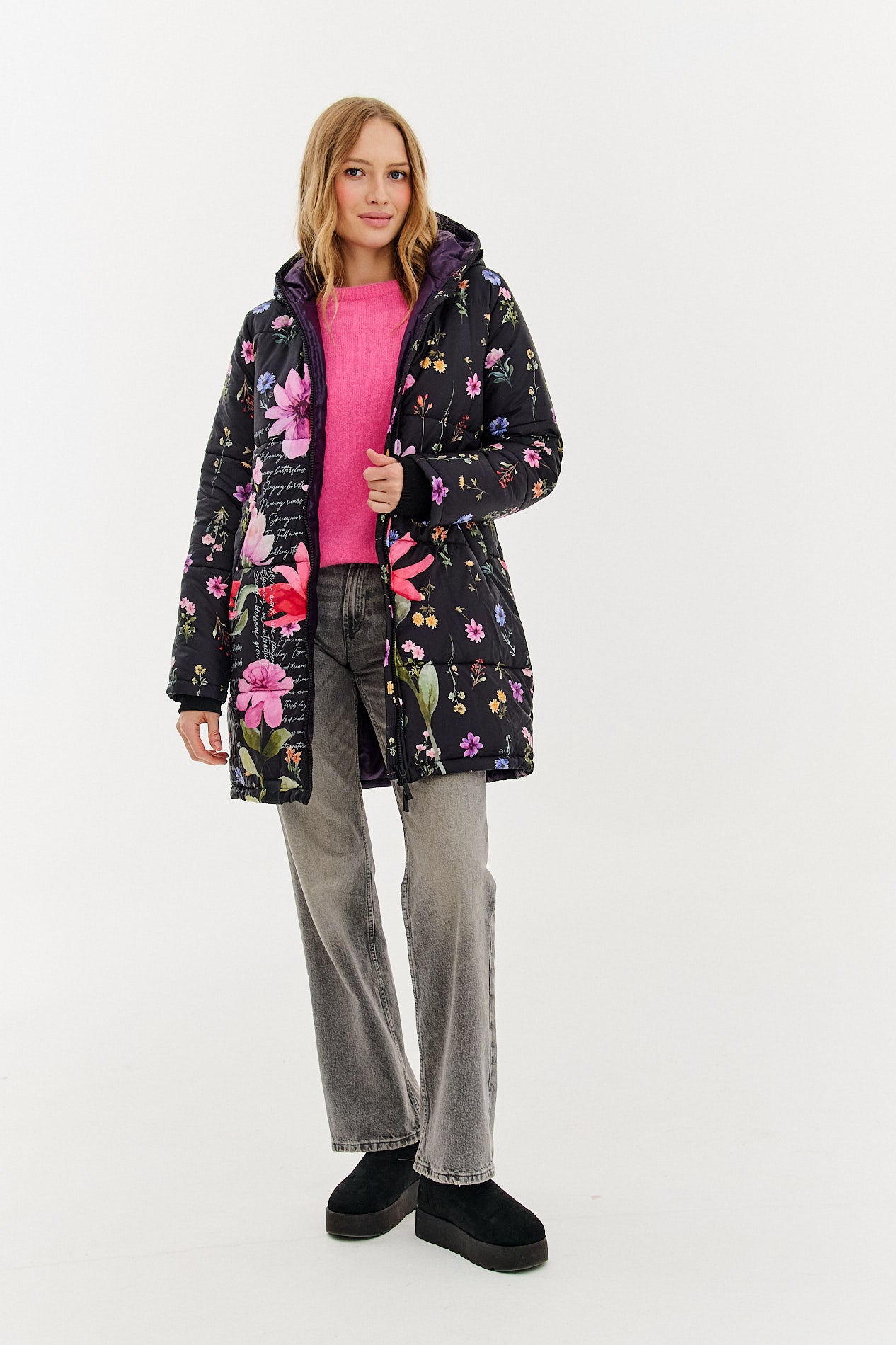 Kurtka zimowa Oslo Floral Bloom