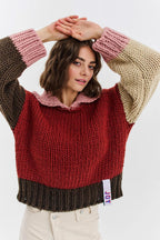Sweter z wełną Smile Collector