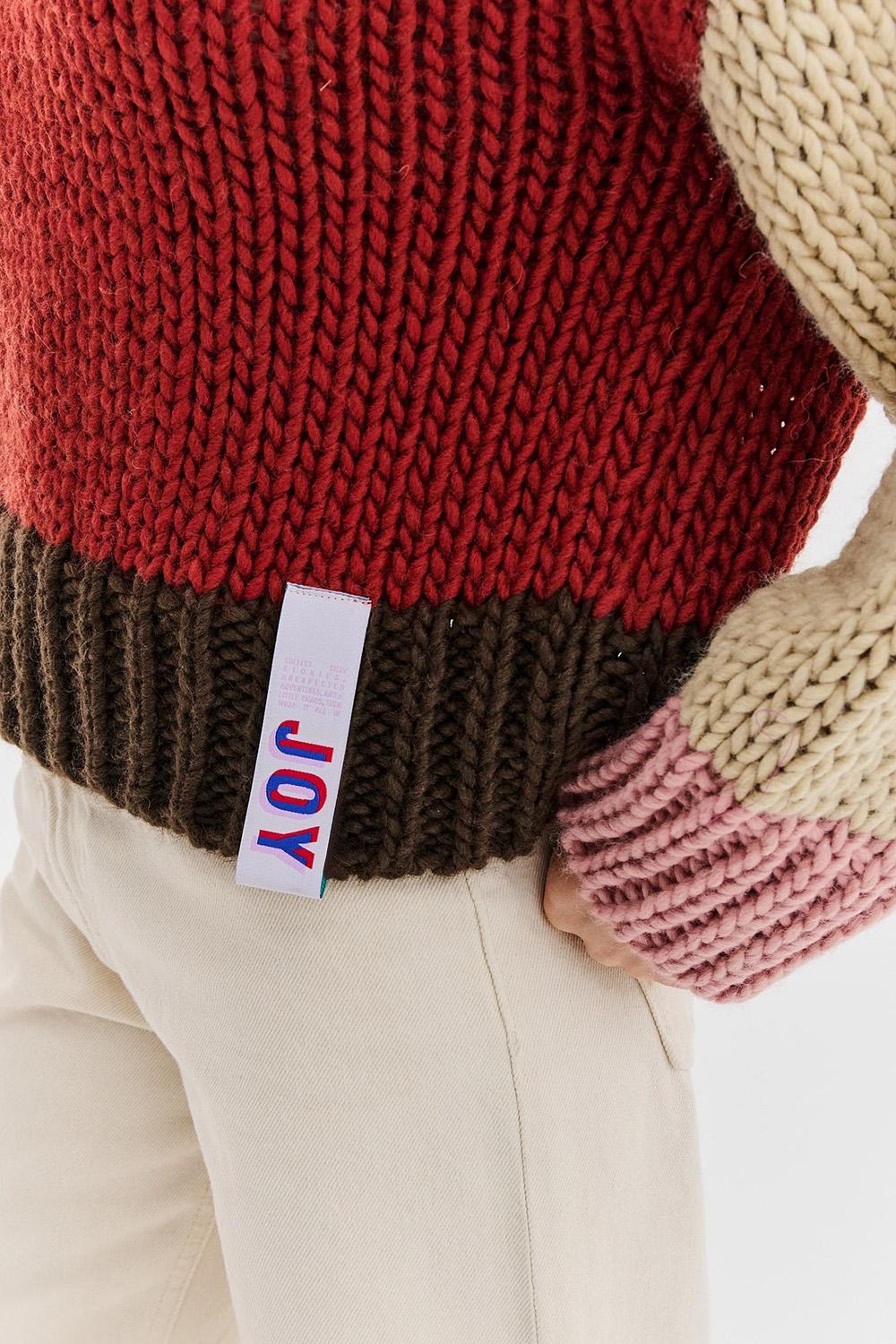 Sweter z wełną Smile Collector