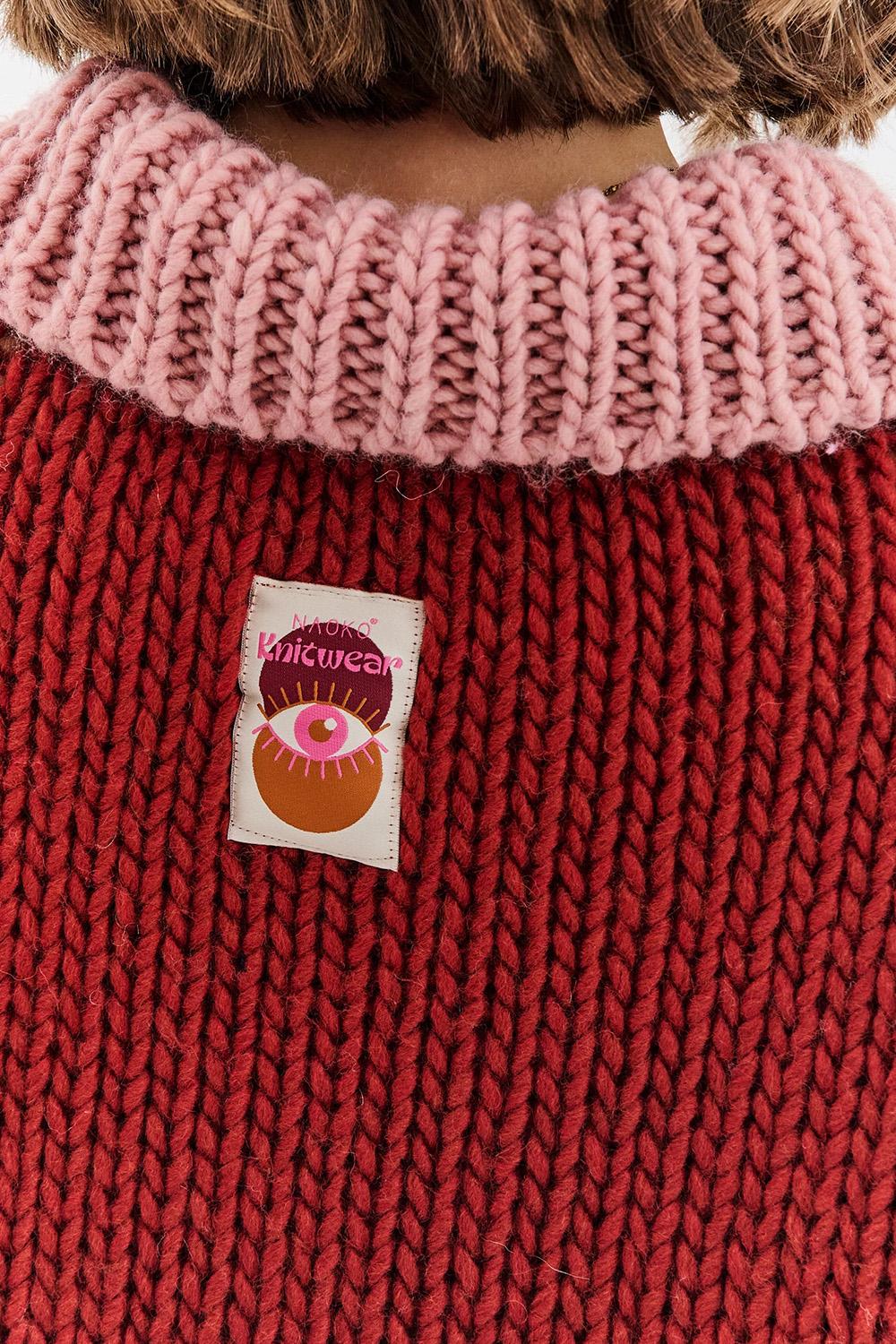 Sweter z wełną Smile Collector