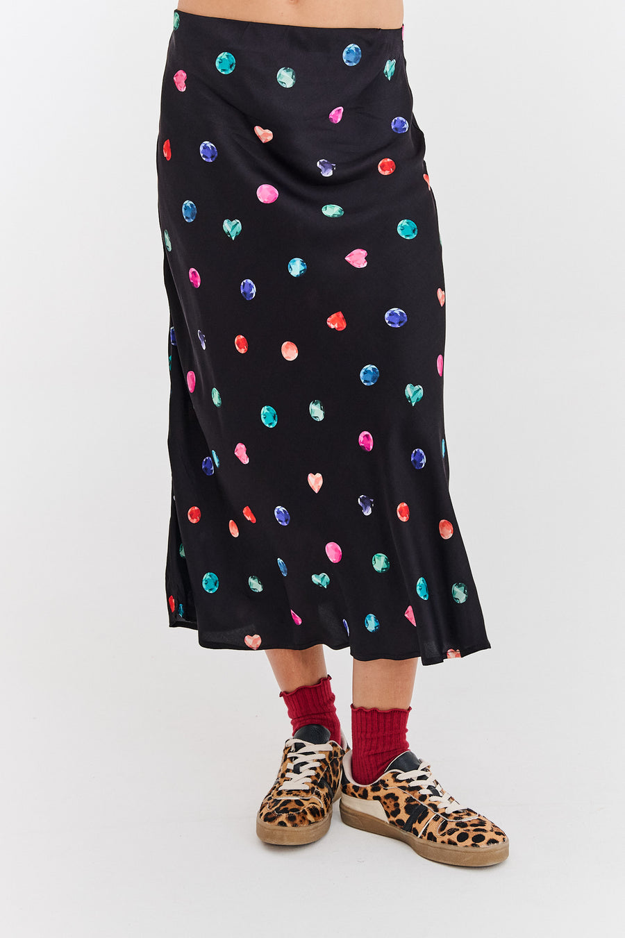 Spódnica midi Chasing Diamonds