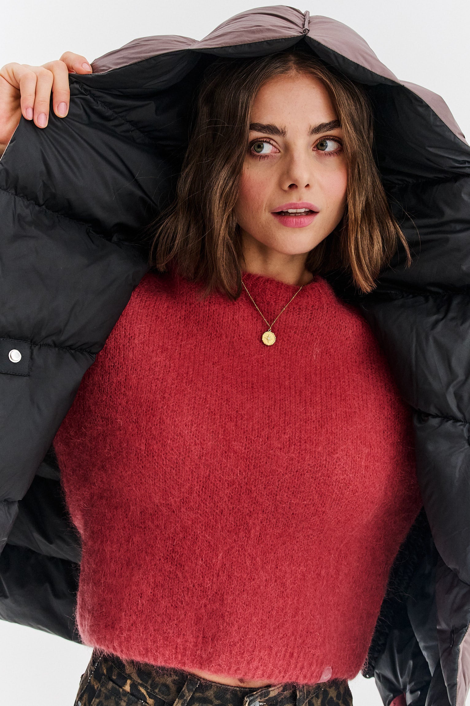 Dwustronna kurtka zimowa Alaska Velvet Earth