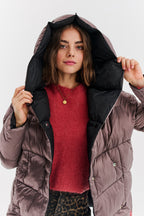 Dwustronna kurtka zimowa Alaska Velvet Earth