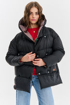 Dwustronna kurtka zimowa Alaska Velvet Earth