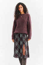Sweter moherowy Brown Mirage