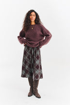 Sweter moherowy Brown Mirage