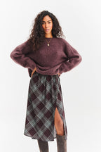 Sweter moherowy Brown Mirage