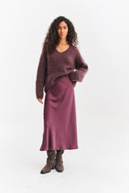 Sweter moherowy Brown Mirage