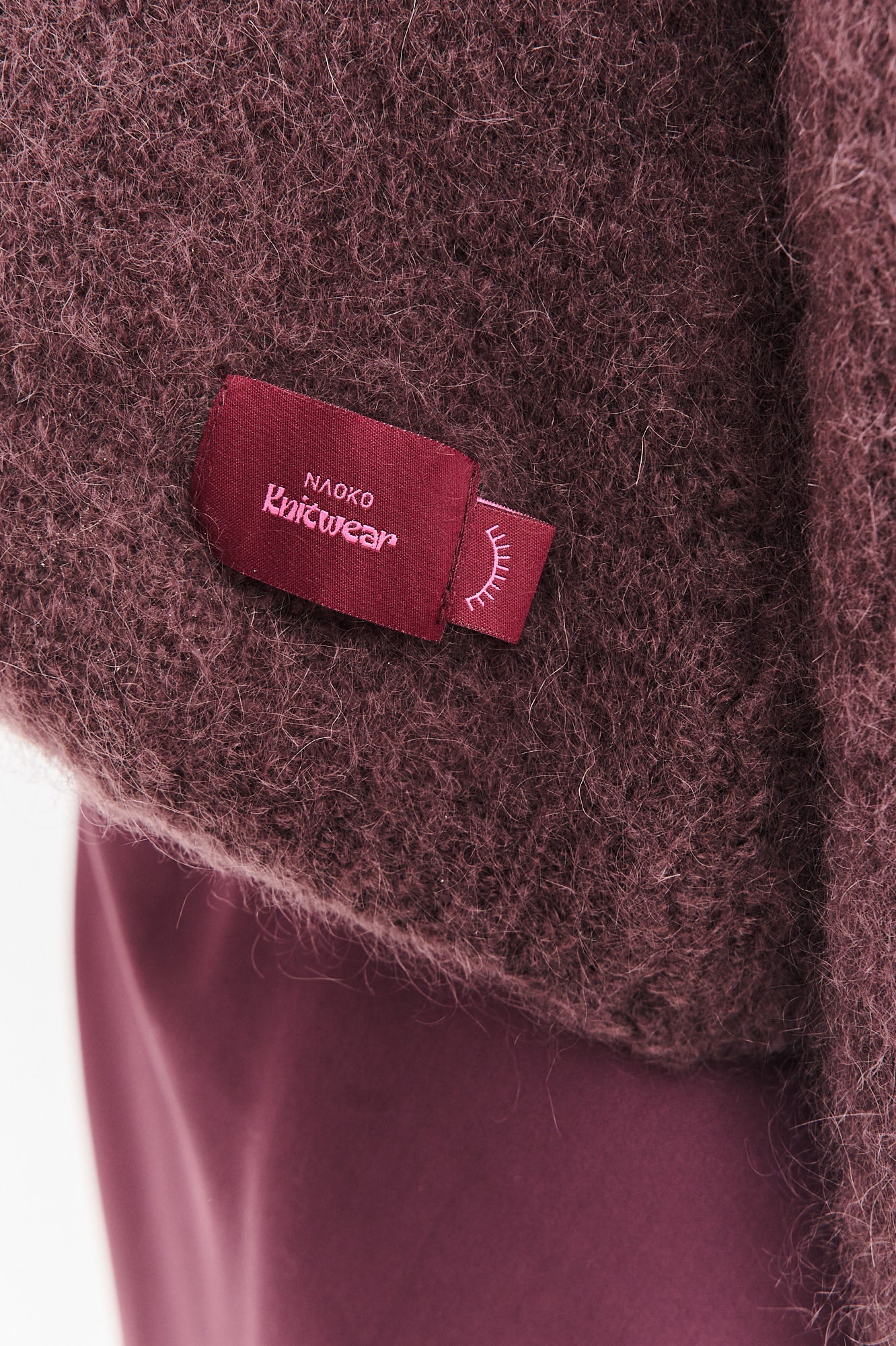 Sweter moherowy Brown Mirage