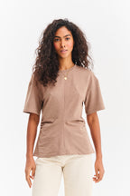T-shirt Browned Sugar