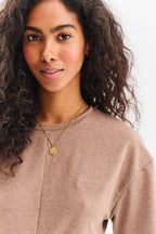T-shirt Browned Sugar
