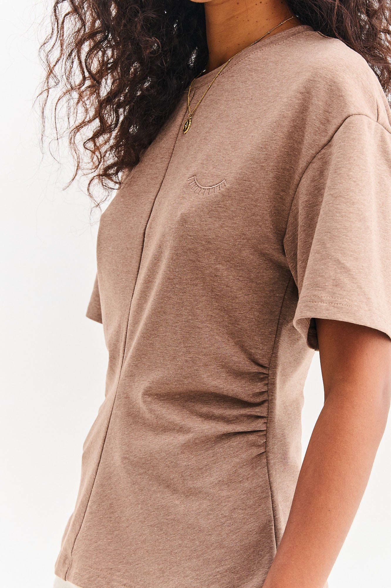 T-shirt Browned Sugar