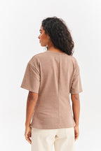 T-shirt Browned Sugar
