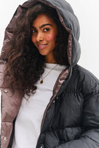 Dwustronna kurtka zimowa Alaska Velvet Earth