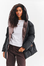 Dwustronna kurtka zimowa Alaska Velvet Earth