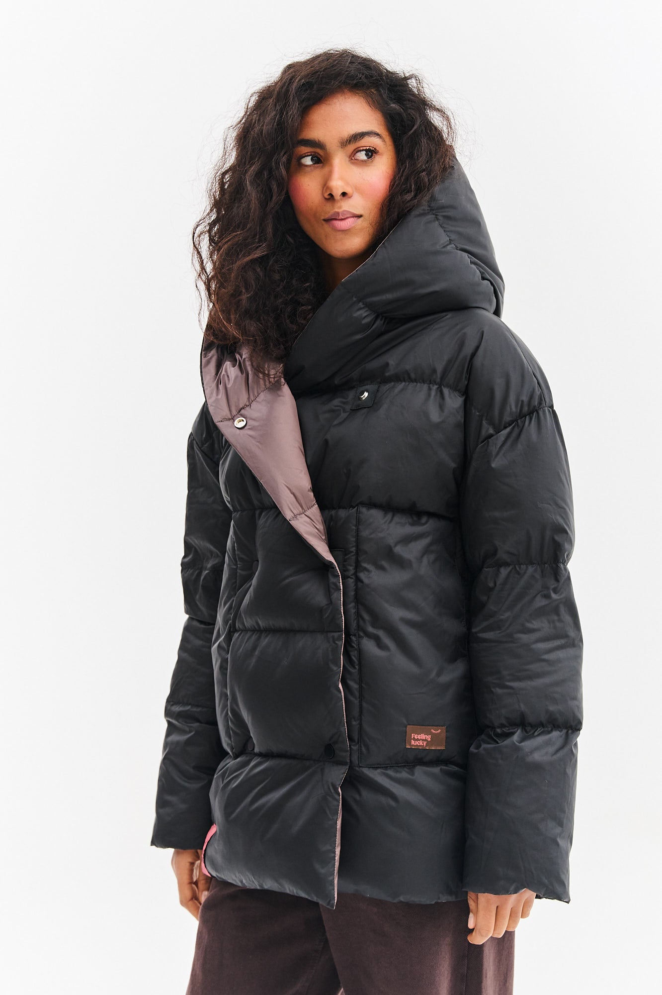 Dwustronna kurtka zimowa Alaska Velvet Earth