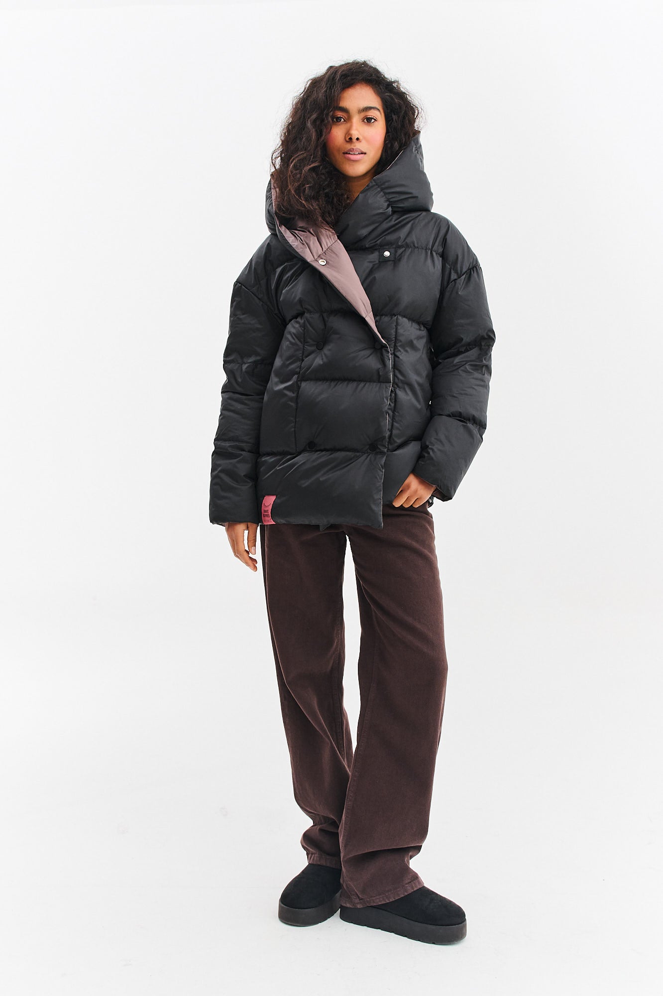 Dwustronna kurtka zimowa Alaska Velvet Earth