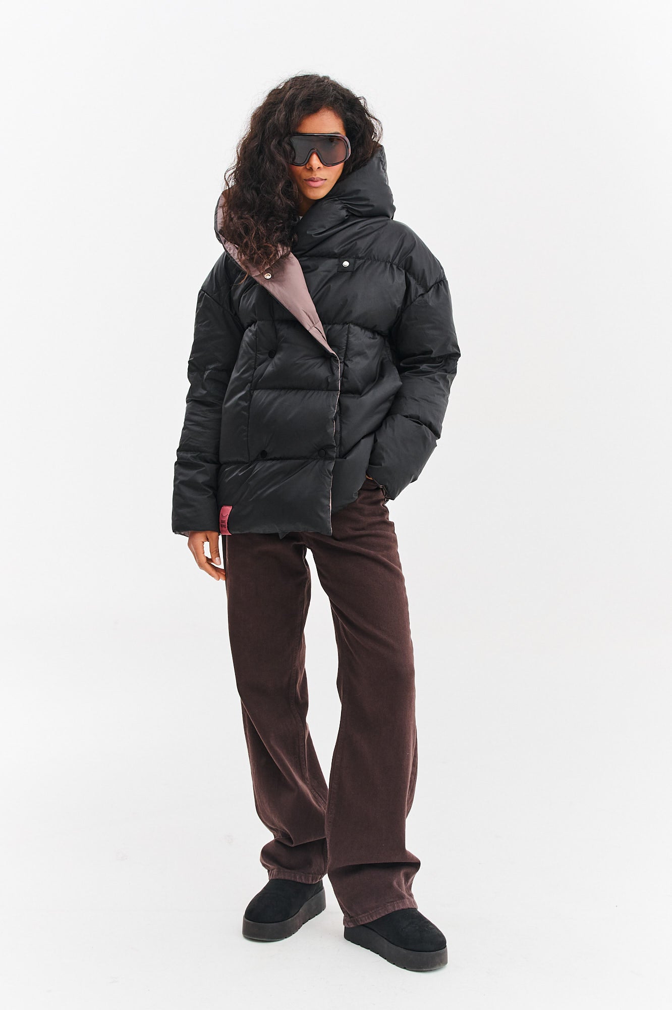 Dwustronna kurtka zimowa Alaska Velvet Earth
