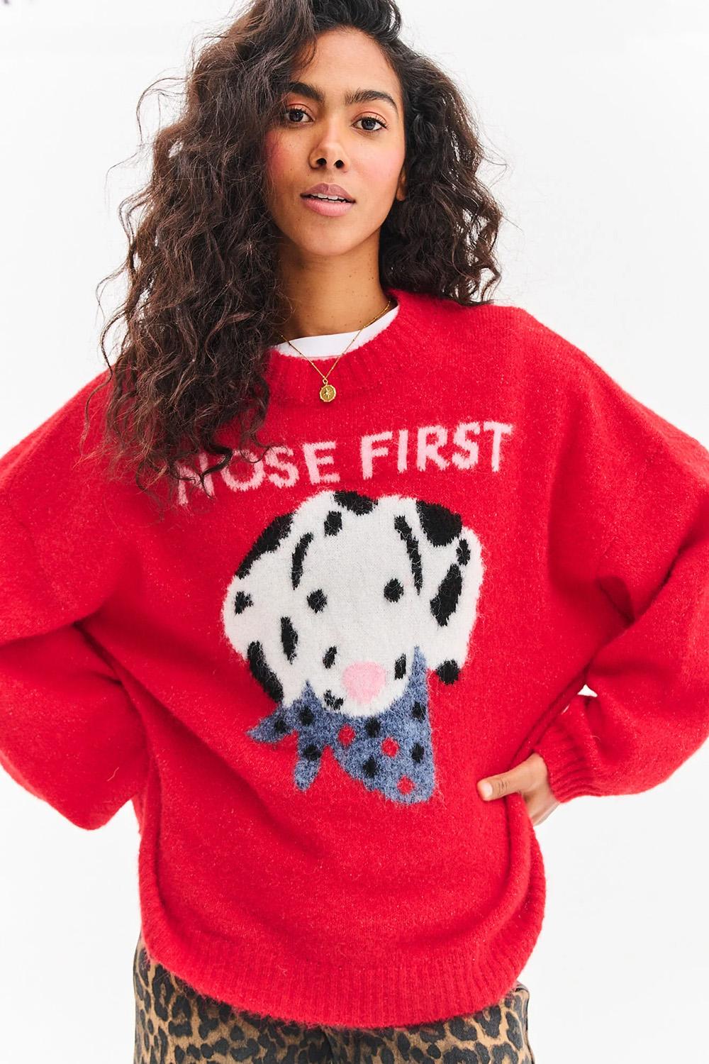 Sweter Nose First