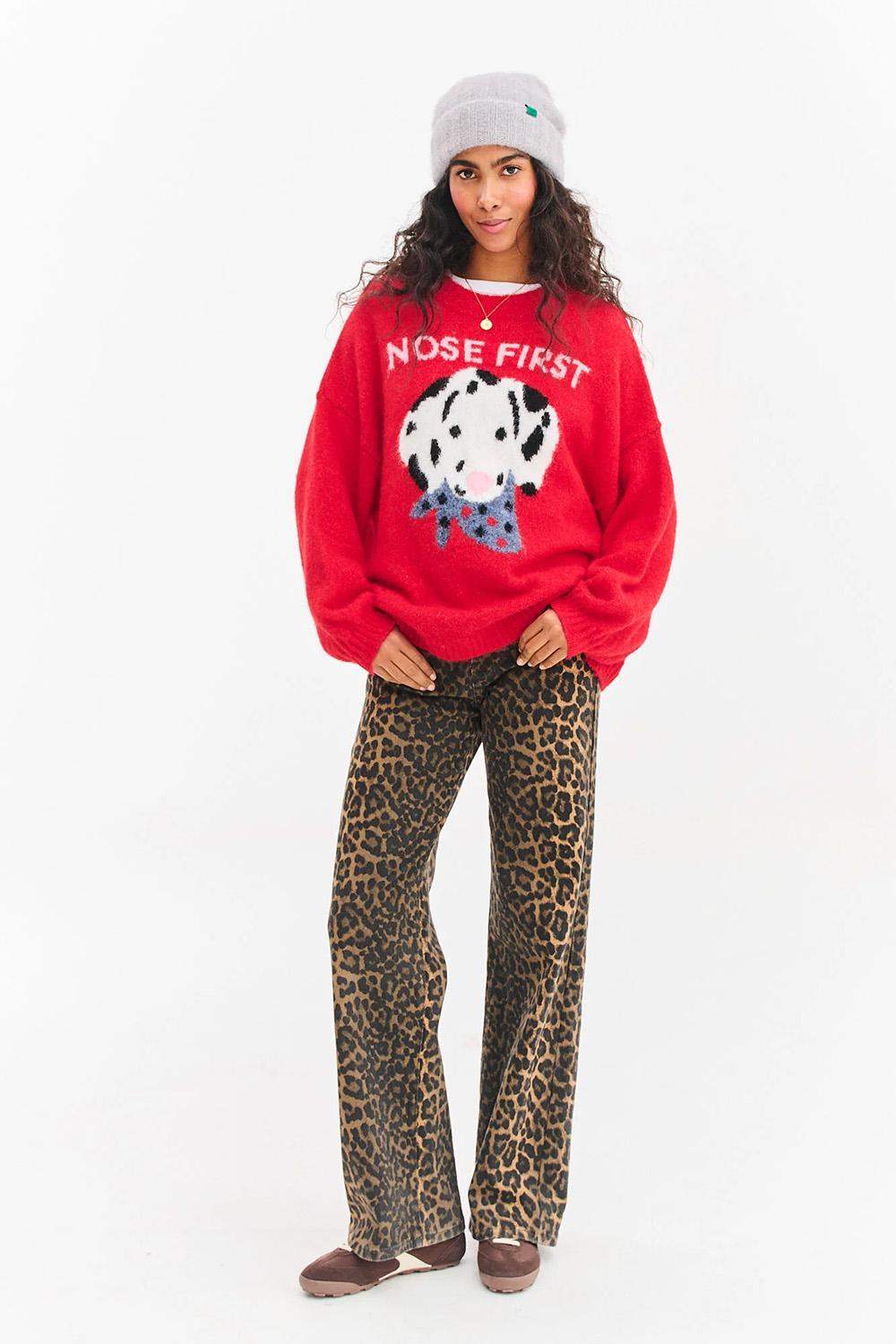 Sweter Nose First