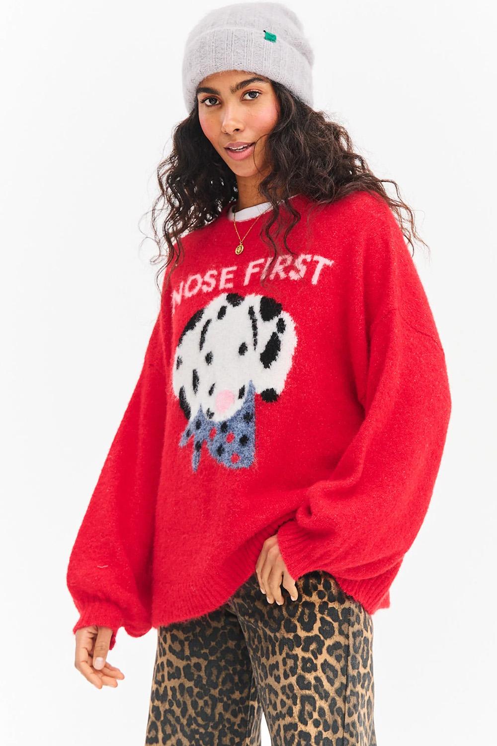 Sweter Nose First