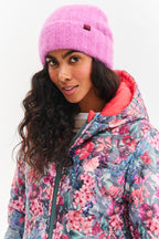 Dwustronna kurtka zimowa Iceberg Floral Sweet