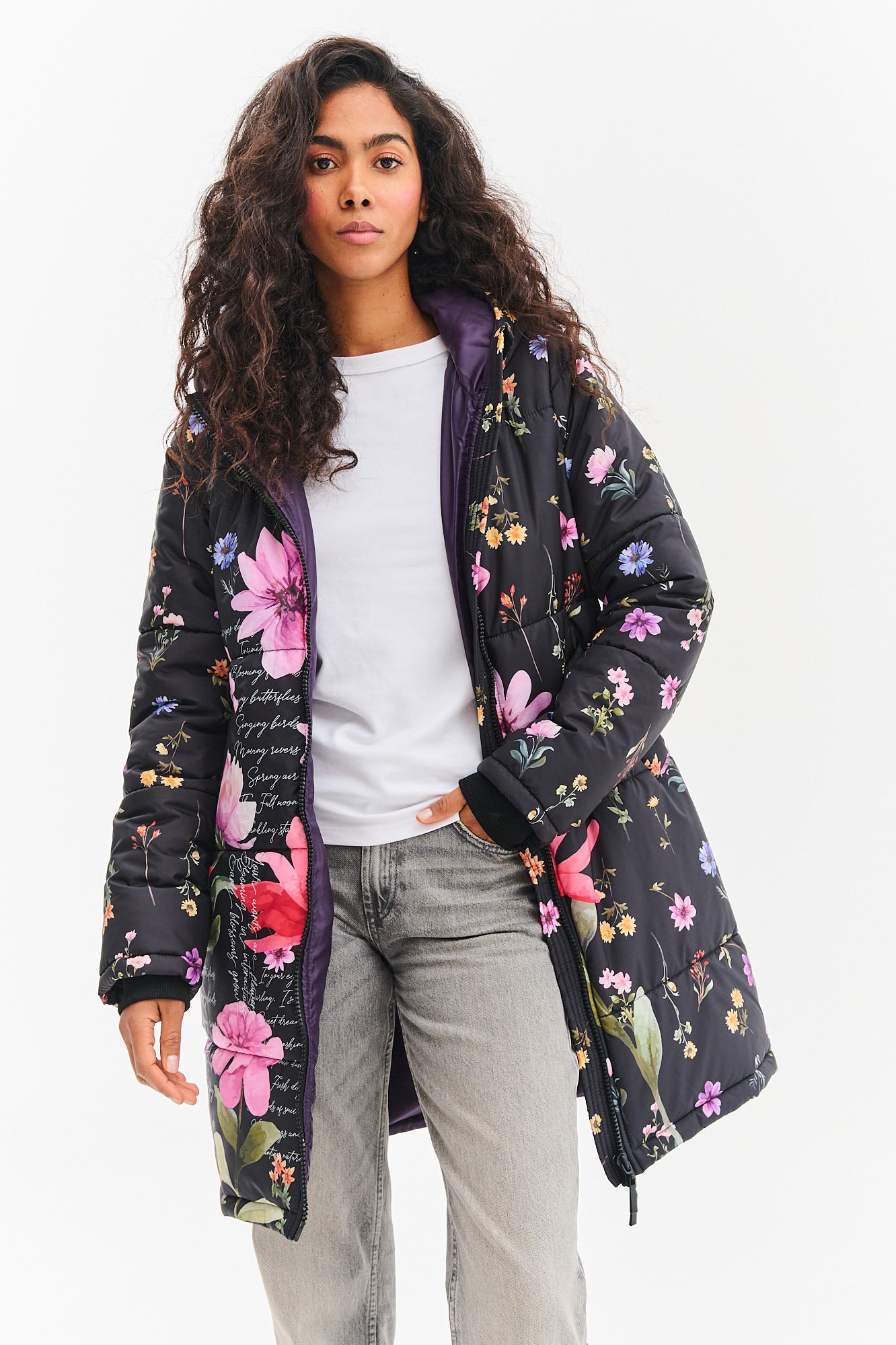 Kurtka zimowa Oslo Floral Bloom