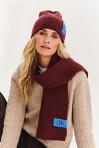 Szalik Puffy Merlot