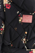 Kurtka pikowana Anabelle Midnight Flora