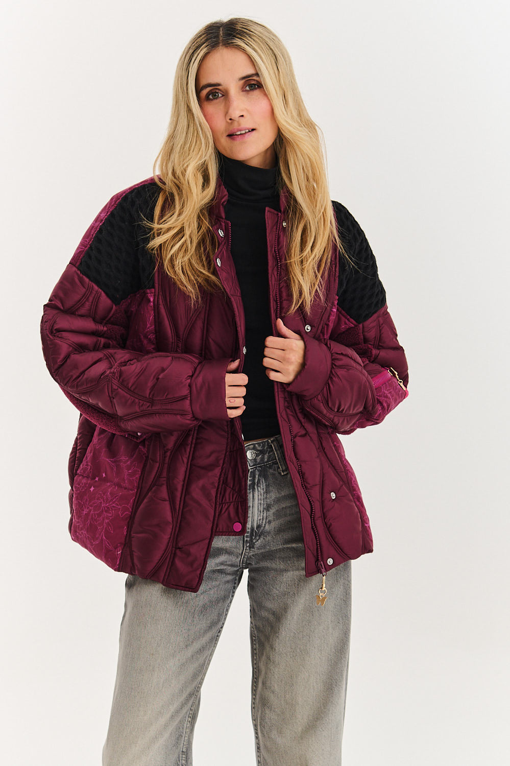 Bomberka pikowana Berry Snuggle