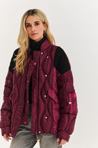 Bomberka pikowana Berry Snuggle