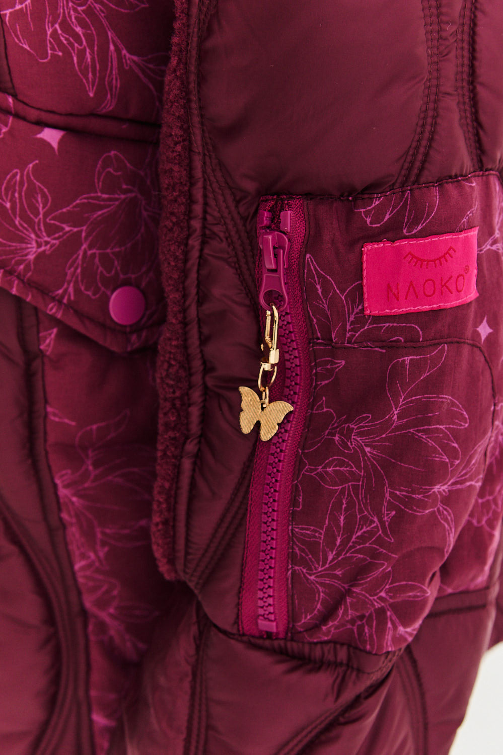 Bomberka pikowana Berry Snuggle