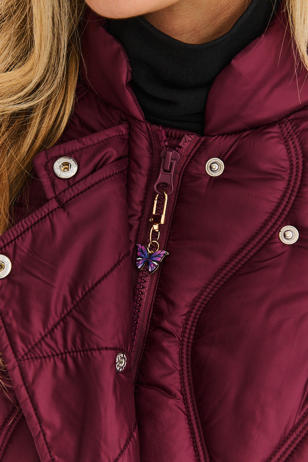 Bomberka pikowana Berry Snuggle
