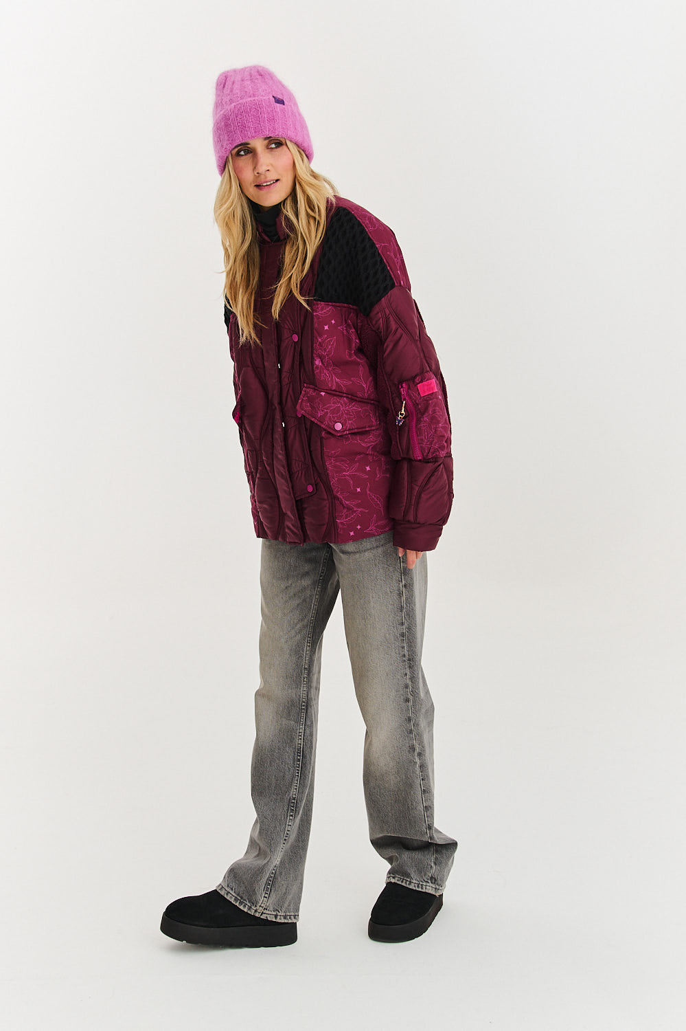 Bomberka pikowana Berry Snuggle