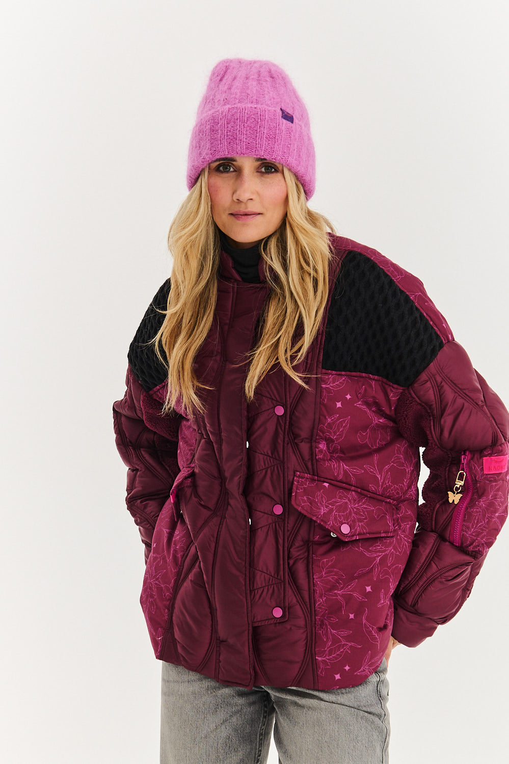 Bomberka pikowana Berry Snuggle