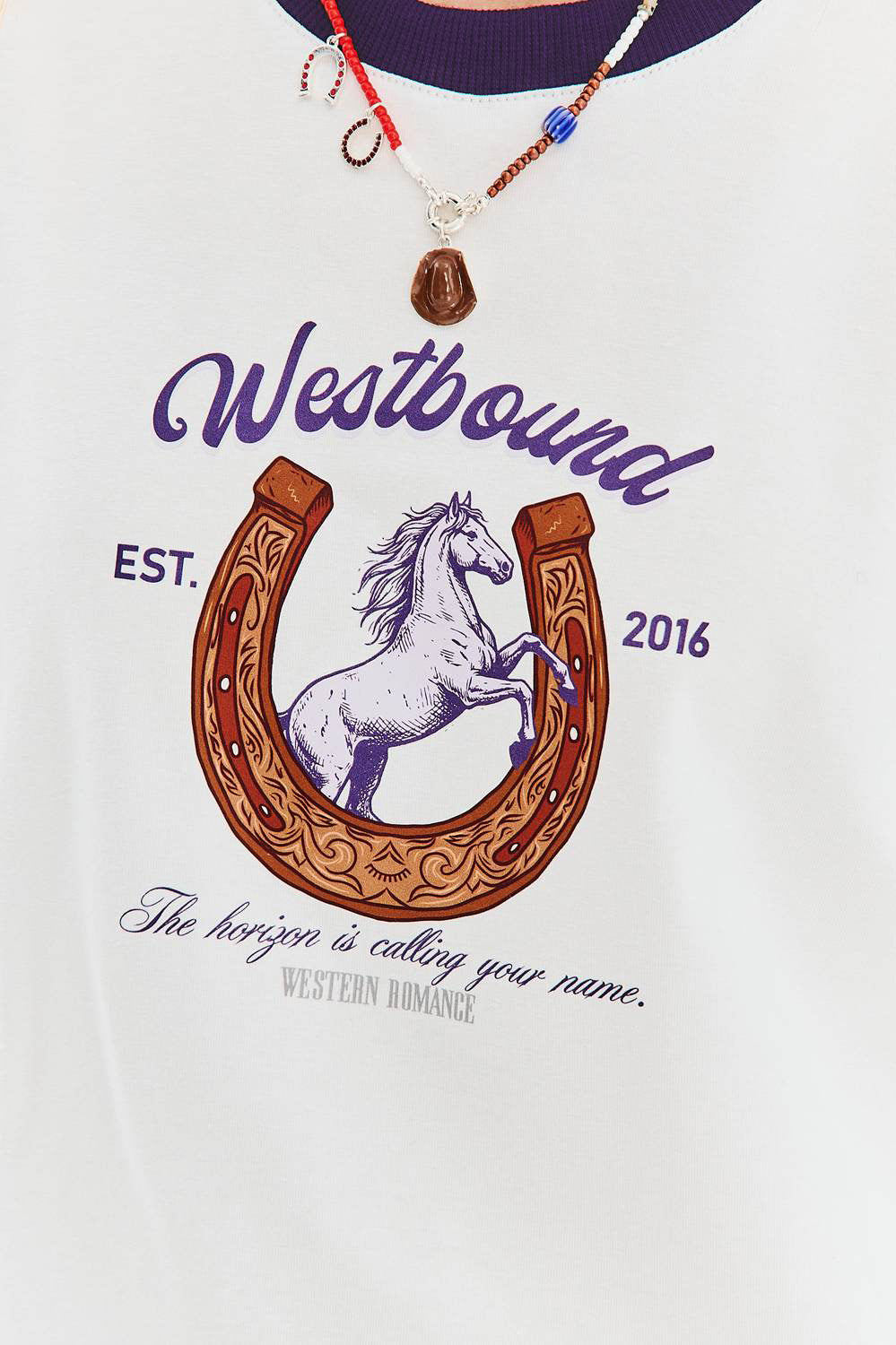T-shirt Western Romance